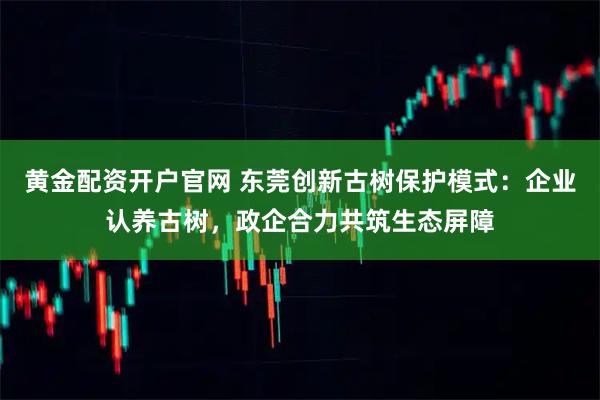 黄金配资开户官网 东莞创新古树保护模式：企业认养古树，政企合力共筑生态屏障